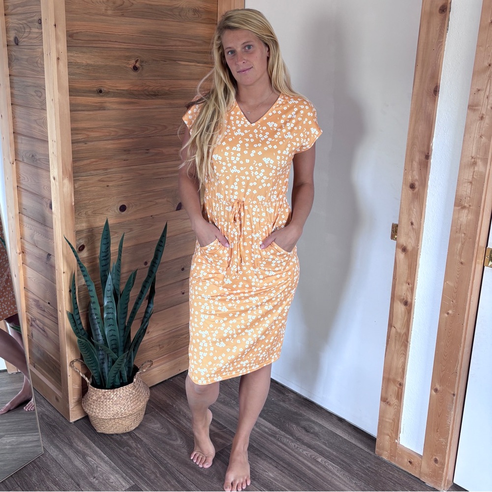 Orange dress